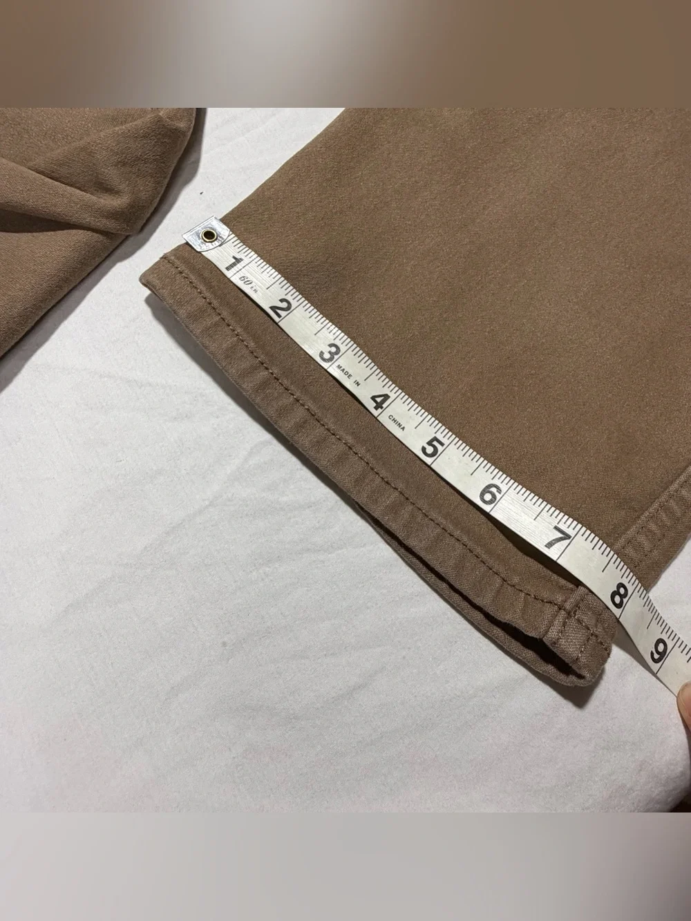 TPJ Straight stretch Jeans in Tan